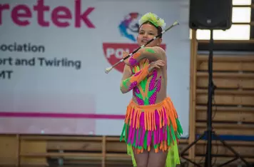 Mażoretki walczyły w Mistrzostwach Polski w Chełmnie/Fot. Pitrex