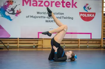 Mażoretki walczyły w Mistrzostwach Polski w Chełmnie/Fot. Pitrex