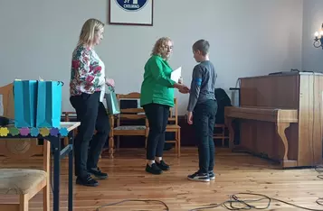 Konkurs językowy w SP nr 1 w Chełmnie/ Fot. Nadesłane