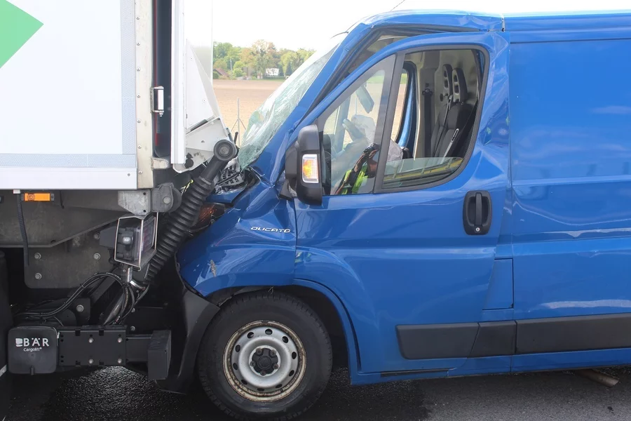 Wypadki na autostradzie A1 pod Świeciem/ Fot. KPP Świecie