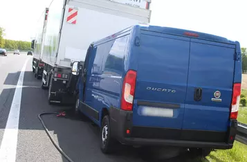 Wypadki na autostradzie A1 pod Świeciem/ Fot. KPP Świecie