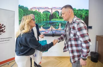 Rozstrzygnięcie konkursu na nazwę pociągu na Hel, fot. Mikołaj Kuras dla UMWKP