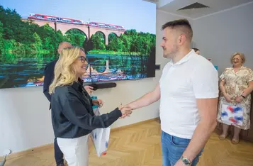 Rozstrzygnięcie konkursu na nazwę pociągu na Hel, fot. Mikołaj Kuras dla UMWKP