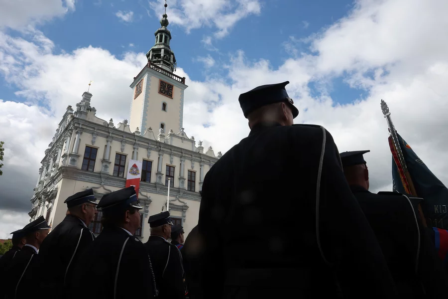 Wojewódzkie obchody Dnia Strażaka w Chełmnie/ Fot. Mikołaj Kuras
