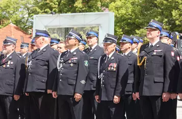 Wojewódzkie obchody Dnia Strażaka w Chełmnie/ Fot. Mikołaj Kuras