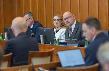 Sesja absolutoryjna sejmiku województwa, 26 maja 2025, fot. Mikołaj Kuras dla UMWKP