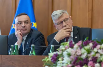 Sesja absolutoryjna sejmiku województwa, 26 maja 2025, fot. Mikołaj Kuras dla UMWKP