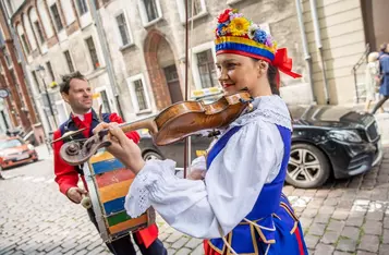Oficjalne uroczystości z okazji Święta Województwa, Toruń, 9 czerwca 2025 r., fot. Andrzej Goiński/UMWKP