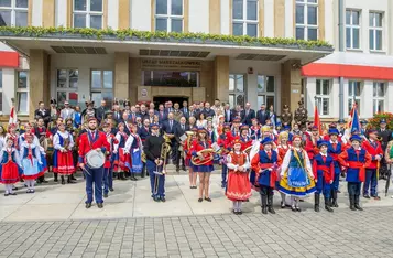 Oficjalne uroczystości z okazji Święta Województwa, Toruń, 9 czerwca 2025 r., fot. Andrzej Goiński/UMWKP
