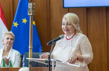 Oficjalne uroczystości z okazji Święta Województwa, Toruń, 9 czerwca 2025 r., fot. Andrzej Goiński/UMWKP