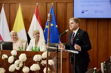 Oficjalne uroczystości z okazji Święta Województwa, Toruń, 9 czerwca 2025 r., fot. Andrzej Goiński/UMWKP