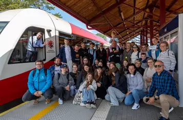 Pierwszy kurs pociągu Latarnik na Hel, fot. Agnieszka Bielecka/Arriva