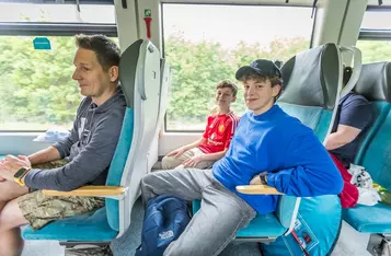 Pierwszy kurs pociągu Latarnik na Hel, fot. Agnieszka Bielecka/Arriva