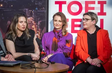 Konferencja prasowa organizatorów festiwalu Bella Tofifest, fot. Szymon Zdziebło/tarantoga.pl dla UMWKP