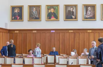 Sesja sejmiku województwa, 23 czerwca 2025, fot. Mikołaj Kuras dla UMWKP
