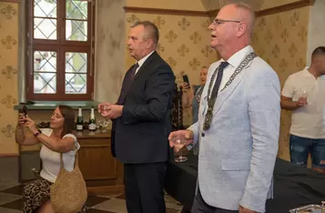 Złote gody w ratuszu w Chełmnie/ Fot. Pitrex