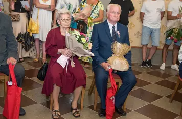Złote gody w ratuszu w Chełmnie/ Fot. Pitrex