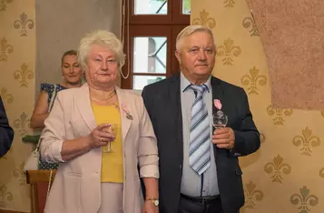 Złote gody w ratuszu w Chełmnie/ Fot. Pitrex
