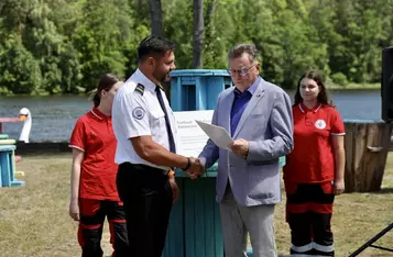 Inauguracja sezonu wakacyjnego WOPR w Tleniu, fot. Andrzej Goiński/UMWKP