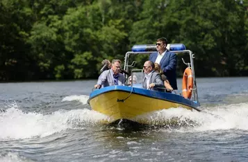 Inauguracja sezonu wakacyjnego WOPR w Tleniu, fot. Andrzej Goiński/UMWKP