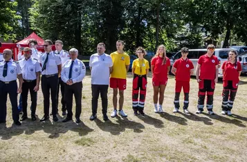 Inauguracja sezonu wakacyjnego WOPR w Tleniu, fot. Andrzej Goiński/UMWKP