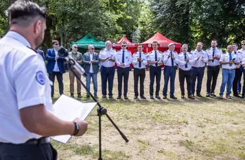 Inauguracja sezonu wakacyjnego WOPR w Tleniu, fot. Andrzej Goiński/UMWKP