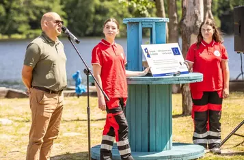 Inauguracja sezonu wakacyjnego WOPR w Tleniu, fot. Andrzej Goiński/UMWKP