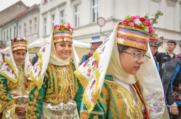 Międzynarodowe Spotkania z Folklorem w Chełmnie to już tradycja/ Fot. PITREX