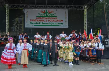 Międzynarodowe Spotkania z Folklorem w Chełmnie to już tradycja/ Fot. PITREX