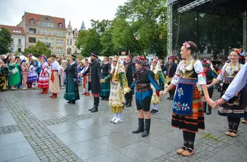 Międzynarodowe Spotkania z Folklorem w Chełmnie to już tradycja/ Fot. PITREX