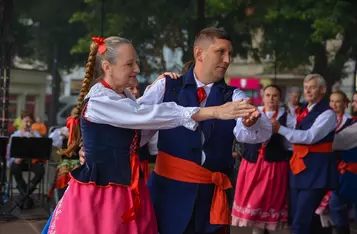 Międzynarodowe Spotkania z Folklorem w Chełmnie to już tradycja/ Fot. PITREX
