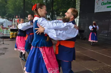 Międzynarodowe Spotkania z Folklorem w Chełmnie to już tradycja/ Fot. PITREX