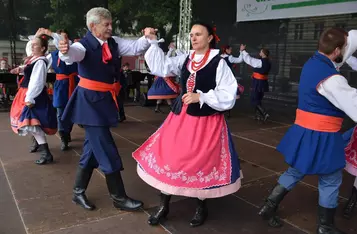 Międzynarodowe Spotkania z Folklorem w Chełmnie to już tradycja/ Fot. PITREX
