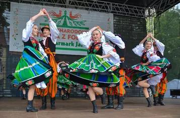 Międzynarodowe Spotkania z Folklorem w Chełmnie to już tradycja/ Fot. PITREX