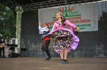 Międzynarodowe Spotkania z Folklorem w Chełmnie to już tradycja/ Fot. PITREX