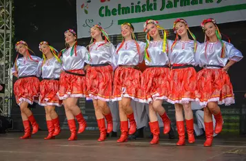 Międzynarodowe Spotkania z Folklorem w Chełmnie to już tradycja/ Fot. PITREX