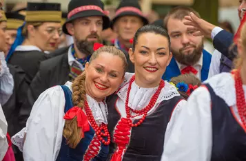 Międzynarodowe Spotkania z Folklorem w Chełmnie to już tradycja/ Fot. PITREX