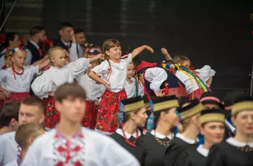 Międzynarodowe Spotkania z Folklorem w Chełmnie to już tradycja/ Fot. PITREX