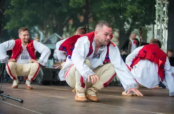 Międzynarodowe Spotkania z Folklorem w Chełmnie to już tradycja/ Fot. PITREX