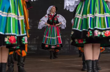 Międzynarodowe Spotkania z Folklorem w Chełmnie to już tradycja/ Fot. PITREX