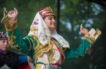 Międzynarodowe Spotkania z Folklorem w Chełmnie to już tradycja/ Fot. PITREX