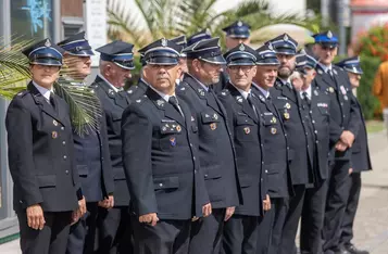 Przekazanie sprzętu jednostkom OSP, fot. Mikołaj Kuras dla UMWKP