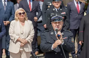 Przekazanie sprzętu jednostkom OSP, fot. Mikołaj Kuras dla UMWKP