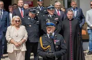 Przekazanie sprzętu jednostkom OSP, fot. Mikołaj Kuras dla UMWKP