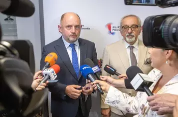 Podpisanie porozumienia na rzecz utworzenia Międzynarodowego Instytutu Polskiej Akademii Nauk, fot. Mikołaj Kuras dla UMWKP
