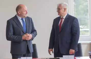Podpisanie porozumienia na rzecz utworzenia Międzynarodowego Instytutu Polskiej Akademii Nauk, fot. Mikołaj Kuras dla UMWKP