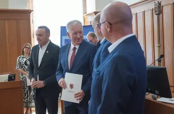 Ceremonia wręczenia umów FEdKP, 28 sierpnia 2025, fot. Mikołaj Kuras dla UMWKP