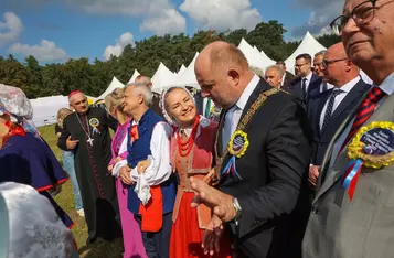 Dożynki wojewódzkie 2025, fot. Mikołaj Kuras dla UMWKP