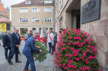 Uroczyste spotkanie w Przysieku, fot. Mikołaj Kuras dla UMWKP