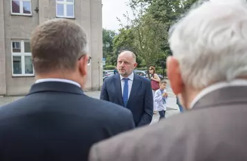 Uroczyste spotkanie w Przysieku, fot. Mikołaj Kuras dla UMWKP